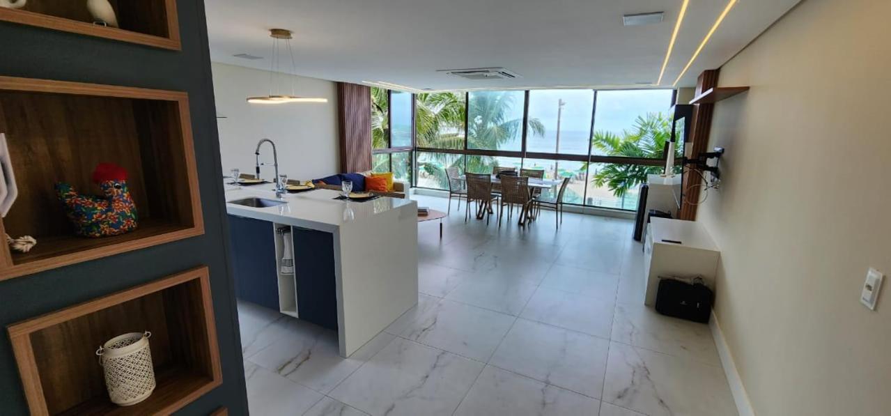 Porto Belga 101 - Beira Mar Aparthotel ปอร์โต จิ กาลินญาส ภายนอก รูปภาพ