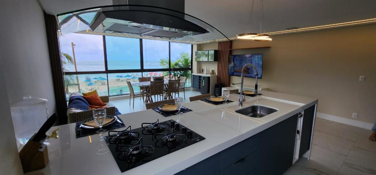 Porto Belga 101 - Beira Mar Aparthotel ปอร์โต จิ กาลินญาส ภายนอก รูปภาพ