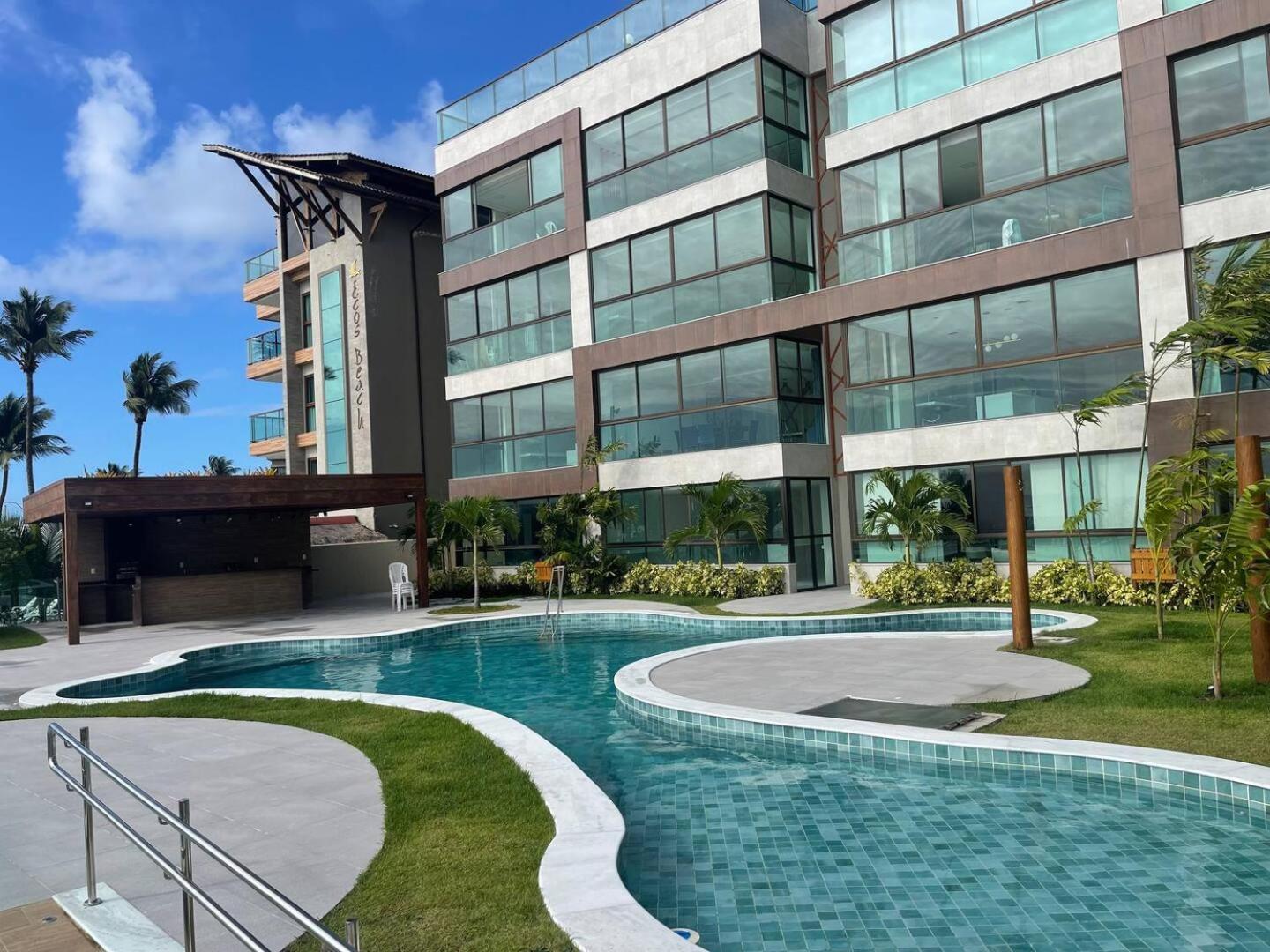 Porto Belga 101 - Beira Mar Aparthotel ปอร์โต จิ กาลินญาส ภายนอก รูปภาพ