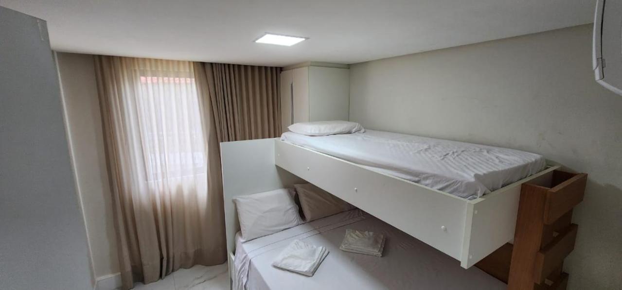 Porto Belga 101 - Beira Mar Aparthotel ปอร์โต จิ กาลินญาส ภายนอก รูปภาพ
